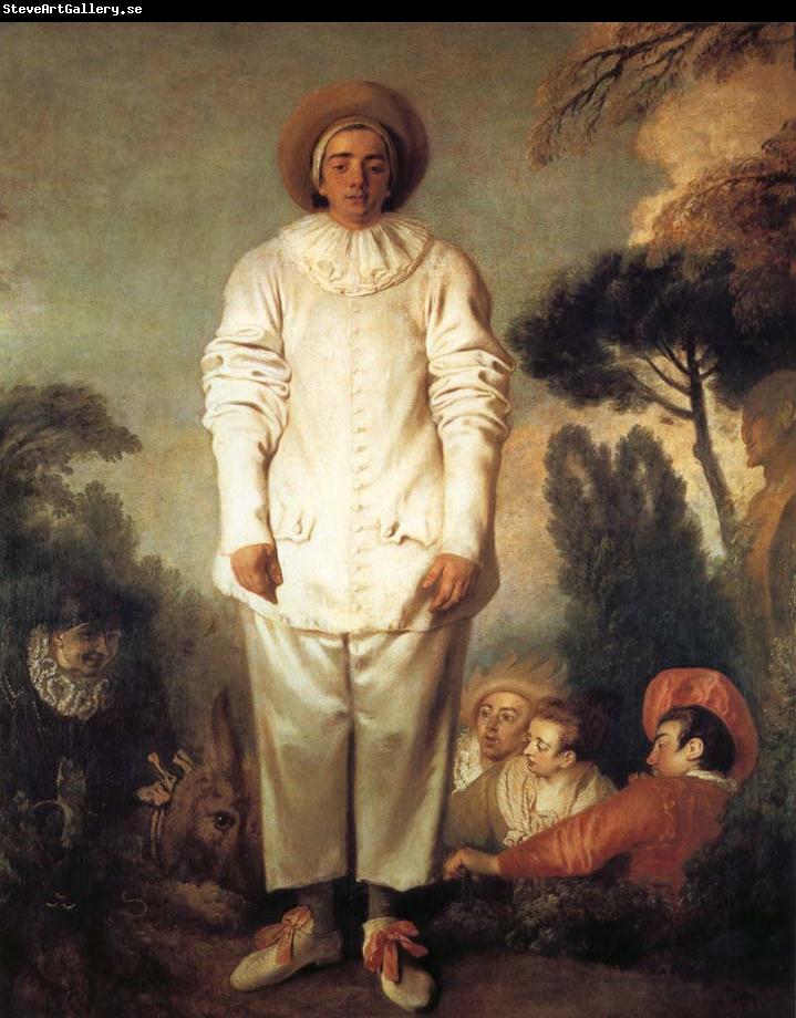 Jean-Antoine Watteau Pierrot